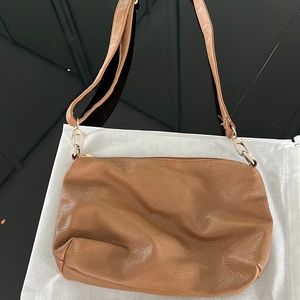 Brown Bag (I think faux leather) not sure